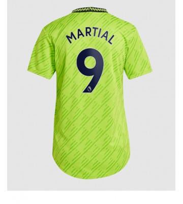 Manchester United Anthony Martial #9 Tredjedrakt Kvinner 2022-23 Kortermet
